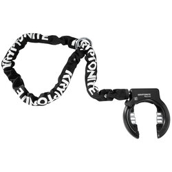 Kryptonite Ring Lock (Non-Key Retaining) w/5.5mm Plug-In Chain Set 